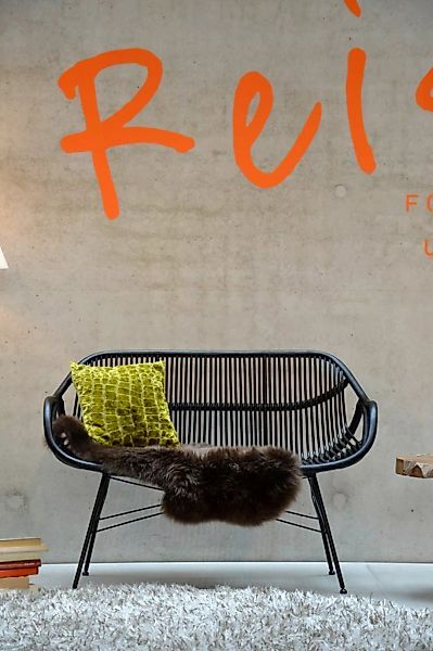 2-Sitzer-Bank YARA Rattan wenge günstig online kaufen