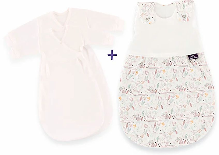 Träumeland Babyschlafsack »3 tlg Set LIEMBICH, Design Dschungel«, (3 tlg.) günstig online kaufen