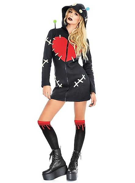 Leg Avenue Kostüm Voodoopuppe Hoodie Dress günstig online kaufen