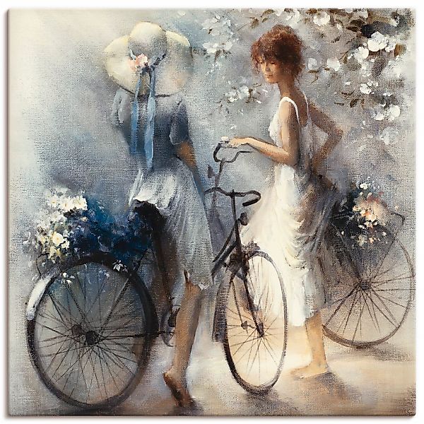 Artland Wandbild "Frühling III" Frau 1 Stk. tlg. als Leinwandbild, Poster, günstig online kaufen