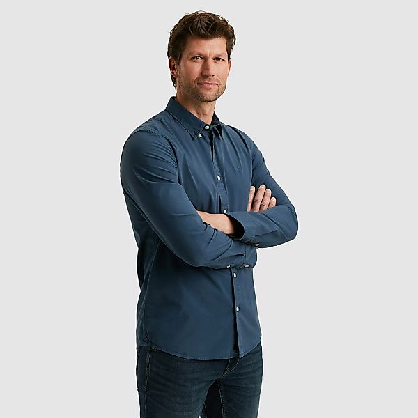 PME LEGEND Langarmhemd, mit Logo Stickerei günstig online kaufen