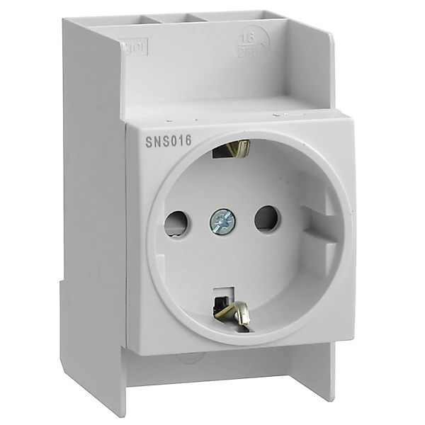 Hager Steckdose für Hutschiene Schutzkontakt 250V 16A günstig online kaufen