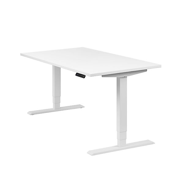boho office® Schreibtisch Homedesk, Weiß elektrisch günstig online kaufen