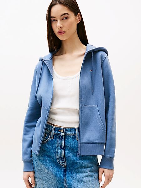 Tommy Jeans Sweatjacke "TJW REG S FLAG ZIP THRU", mit Logostickerei günstig online kaufen
