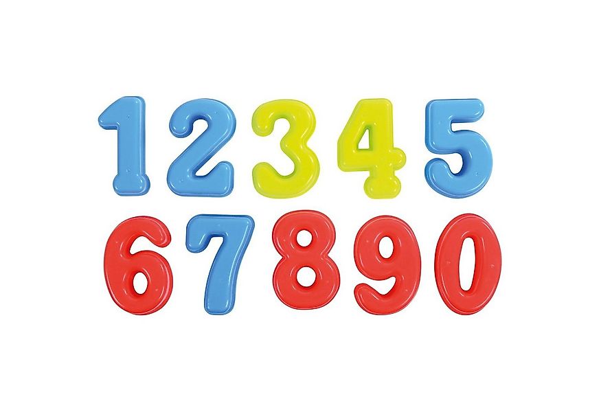 EDUPLAY Badespielzeug Sandformen Zahlen 0-9 aus Kunststoff ca. 6 x 9,5 x 2, günstig online kaufen