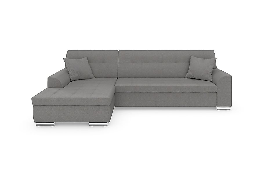 DOMO collection Ecksofa "Treviso viele Bezüge, auch in Cord, L-Form, B/T/H: günstig online kaufen