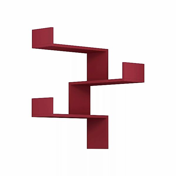 Decortie Bücherregal Luksa, Modernes Bücherregal,Eckwandregal,Vitrine, 60 günstig online kaufen