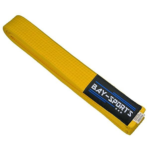 BAY-Sports Karateanzug Budogürtel Karategürtel Kampfsportgürtel gelb günstig online kaufen