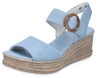 Rieker Keilsandalette Sommerschuh, Plateausandale, Urlaubschuh mit günstig online kaufen