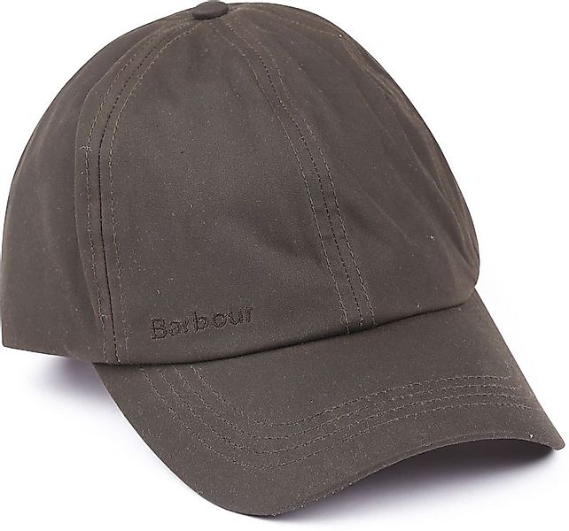 Barbour Wachs Kappe Olivgrün - günstig online kaufen