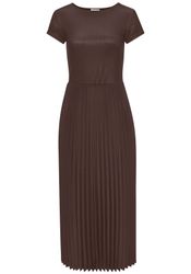 LASCANA Midikleid mit Plisseerockteil, Basic, modisch günstig online kaufen