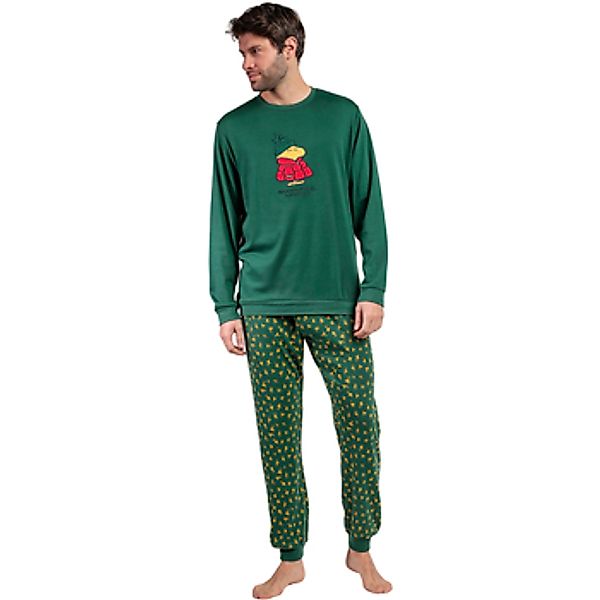 Admas  Kleider & Outfits Pyjama Hose Top Langarm Classic Peanuts günstig online kaufen