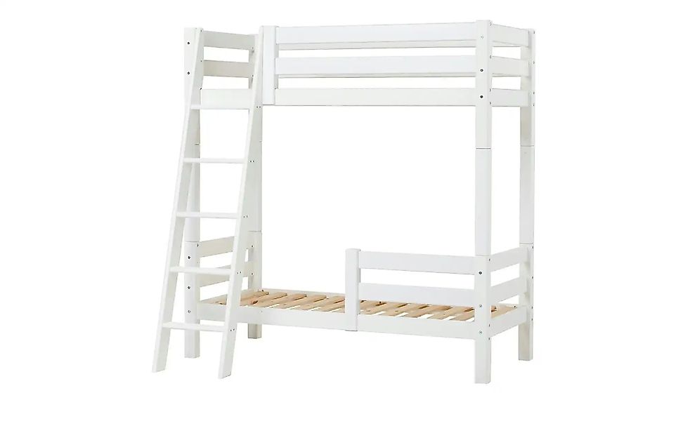 Hoppekids Etagenbett  ECO Luxury ¦ weiß ¦ Maße (cm): B: 124 H: 177 Betten > günstig online kaufen