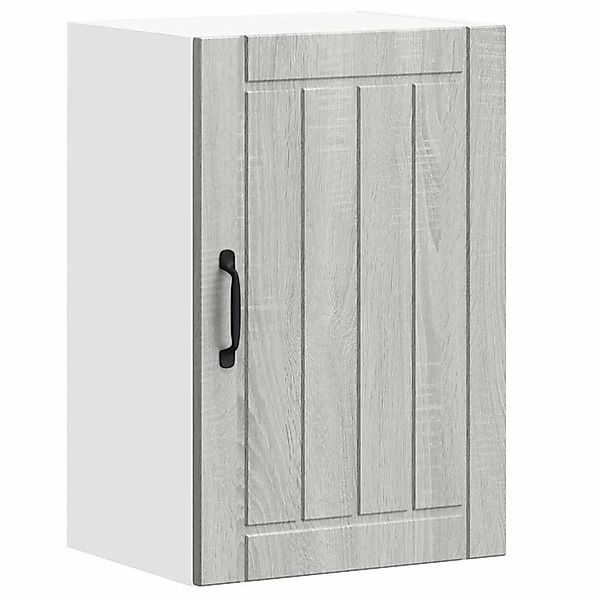 vidaXL Küchen-Hängeschrank Lucca Grau Sonoma Holzwerkstoff 853793 günstig online kaufen