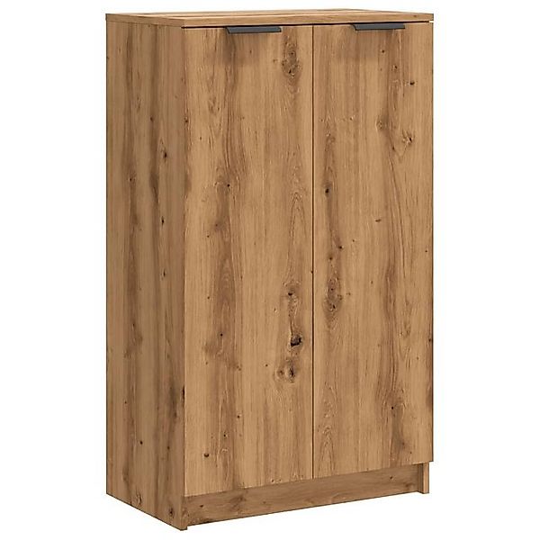 vidaXL Schuhschrank Schuhschrank Artisan-Eiche 59x35x100,5 cm Holzwerkstoff günstig online kaufen