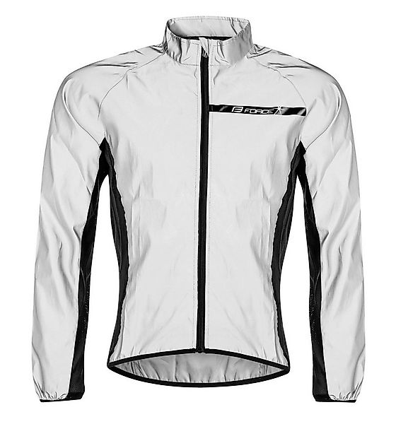 FORCE Fahrradjacke Jacke FORCE FLASH reflektierend +10 °C bis +15 °C * günstig online kaufen