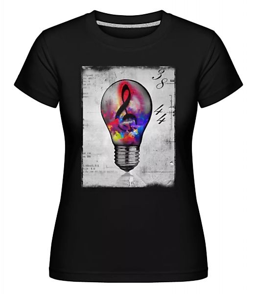 Bunte Glühbirne · Shirtinator Frauen T-Shirt günstig online kaufen