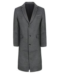 Allthemen Langmantel Herren Knielang Wollmantel Slim günstig online kaufen