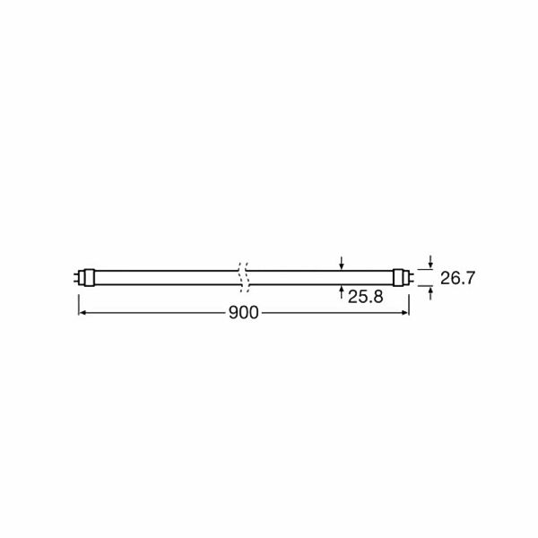 OSRAM LED-Leuchtmittel T8 10W Röhre Bio-Lumilux 965 90cm günstig online kaufen