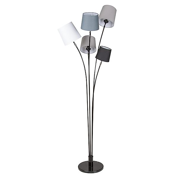 riess-ambiente Stehlampe LEVELS 176cm schwarz grau, günstig online kaufen