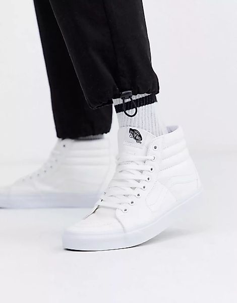 Vans – UA SK8-Hi – Sneaker in Weiß günstig online kaufen