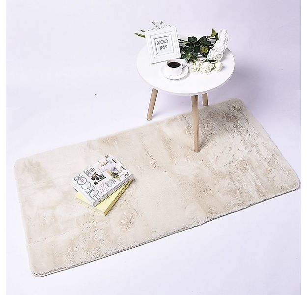 BTTO TEPP Hochflor-Teppich Fellteppich,Kunstfell,Weich,Hochflor Shaggy Tepp günstig online kaufen