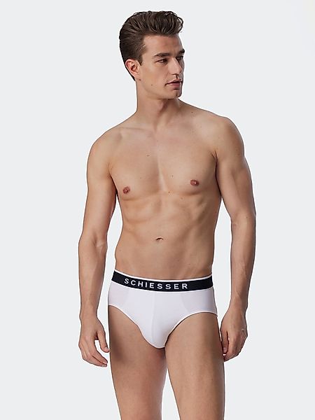 Schiesser Slip 95/5 Organic Cotton (3-St) 0 günstig online kaufen