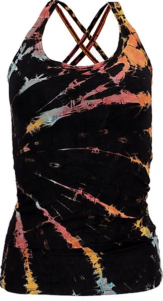 Guru-Shop T-Shirt Sommerliches Batik Yoga Top, günstig online kaufen