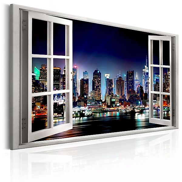 Wandbild - Window: View Of New York günstig online kaufen