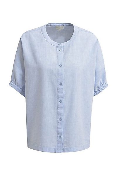 Milano Italy Blusentop OVERSIZED BLOUSE W NECKPANEL AE PLA AZUR günstig online kaufen