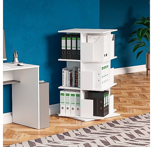 Vicco Bücherregal Alfa, Weiß, 60 x 111 cm günstig online kaufen