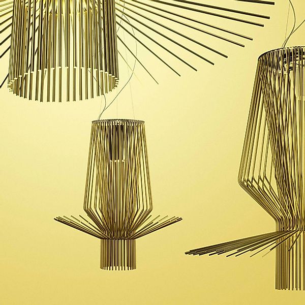 Foscarini Allegretto Assai Hängeleuchte, gold günstig online kaufen