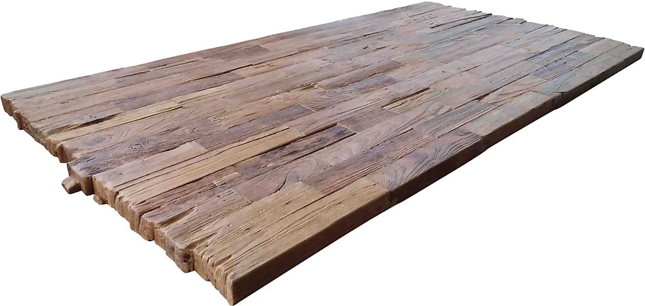 SIT Esstisch, Platte mit Bruchkante aus recyceltem Holz günstig online kaufen