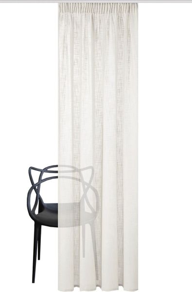 Home Basics Gardine 080530 Kombiband Fertigschal günstig online kaufen