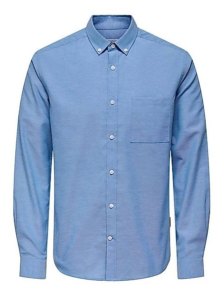 ONLY & SONS Langarmhemd ONSALVARES SLIM LS OXFORD SHIRT OTL günstig online kaufen