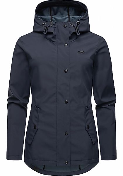 Ragwear Softshelljacke "Margge Shell" mit Kapuze wasserdichte Damen Übergan günstig online kaufen