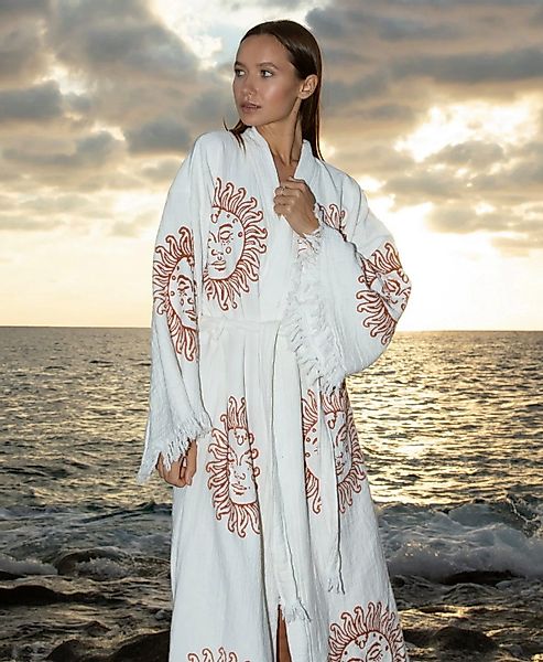 Seyila Home Damenbademantel Morgenmantel / Bademantel/ günstig online kaufen