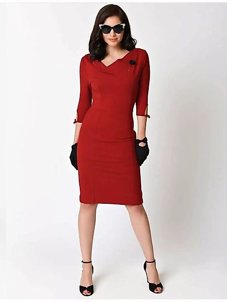 Carmen Wiggles Dress Burgundy günstig online kaufen
