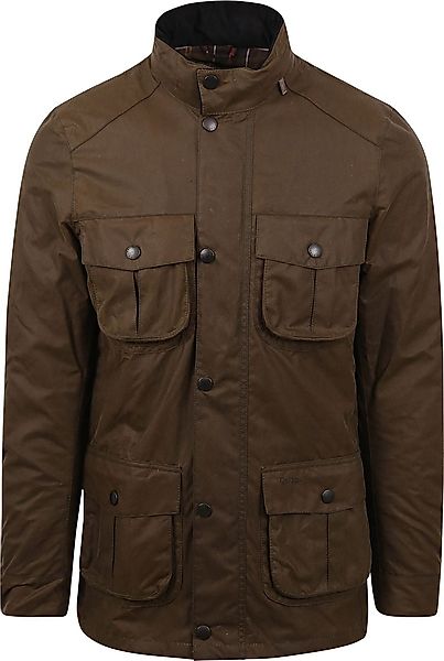 Barbour Corbridge Wachsjacke Braun - Größe L günstig online kaufen
