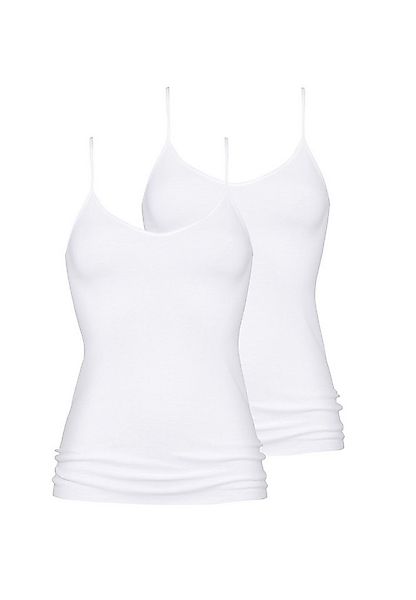 Mey Unterhemd 2er Pack Noblesse (Spar-Set, 2-St) Spaghetti Top - Baumwolle günstig online kaufen