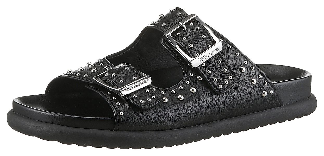 Tamaris Pantolette, Plateau, Sommerschuh mit auffälligen günstig online kaufen