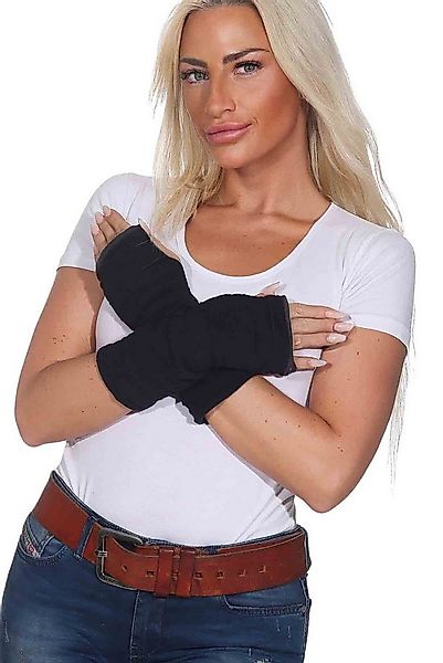 KUNST UND MAGIE Armstulpen Armstulpen Fleece Stulpen Handwärmer Handschuhe günstig online kaufen