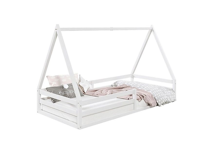 IDIMEX Kinderbett SILA, Hausbett Tipibett Kinderbett Bett Kiefer 90 x 200 M günstig online kaufen