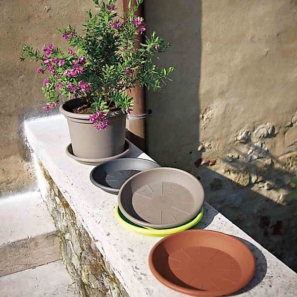euro3plast Blumentopfuntersetzer Unters.MEDEA 82 cm anthrazit günstig online kaufen