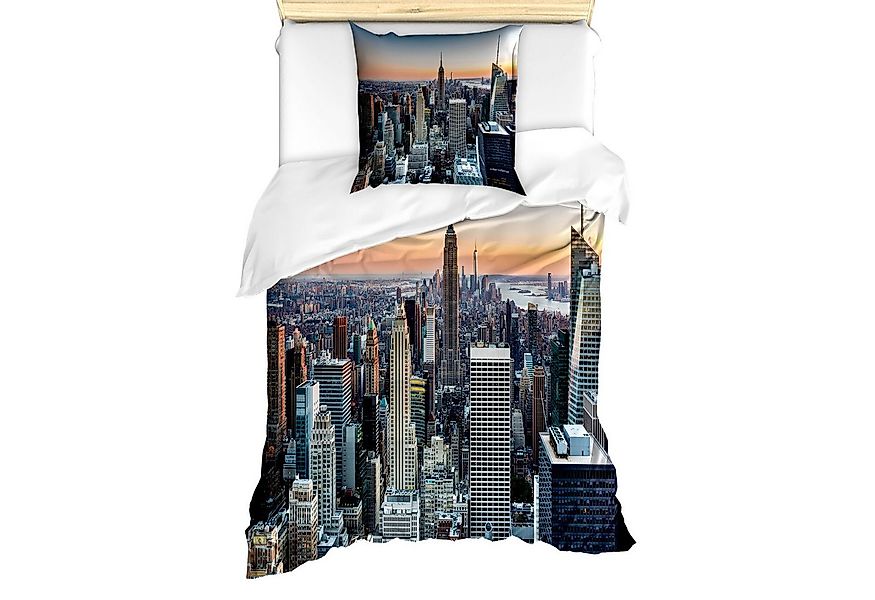 Abakuhaus Bettwäsche Milbensicher Allergiker geeignet mit Kissenbezug, Micr günstig online kaufen