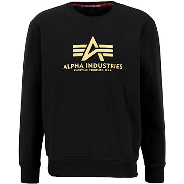Alpha  Sweatshirt Basic Sweater Carbon - black/gold günstig online kaufen