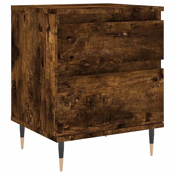 vidaXL Nachttisch Nachttisch Räuchereiche 40x35x50 cm günstig online kaufen