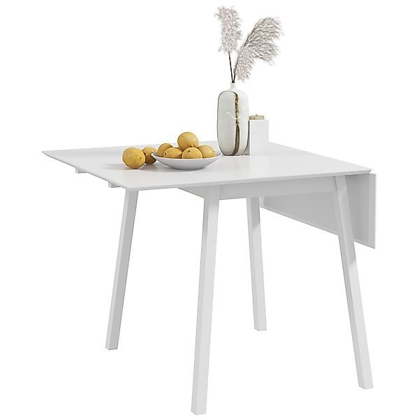 HOMCOM Klapptisch Esszimmertisch mit 2 aufklappbare günstig online kaufen