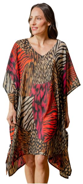 HUTSCHREUTHER Strandkleid Damen Strand Kaftan Tunika günstig online kaufen