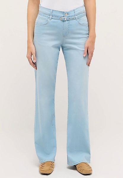 ANGELS 5-Pocket-Jeans "Liz City" mit Gürtel, Relaxed Fit günstig online kaufen